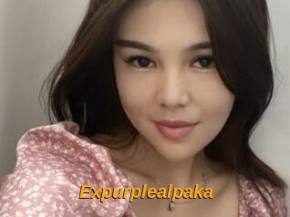 Expurplealpaka